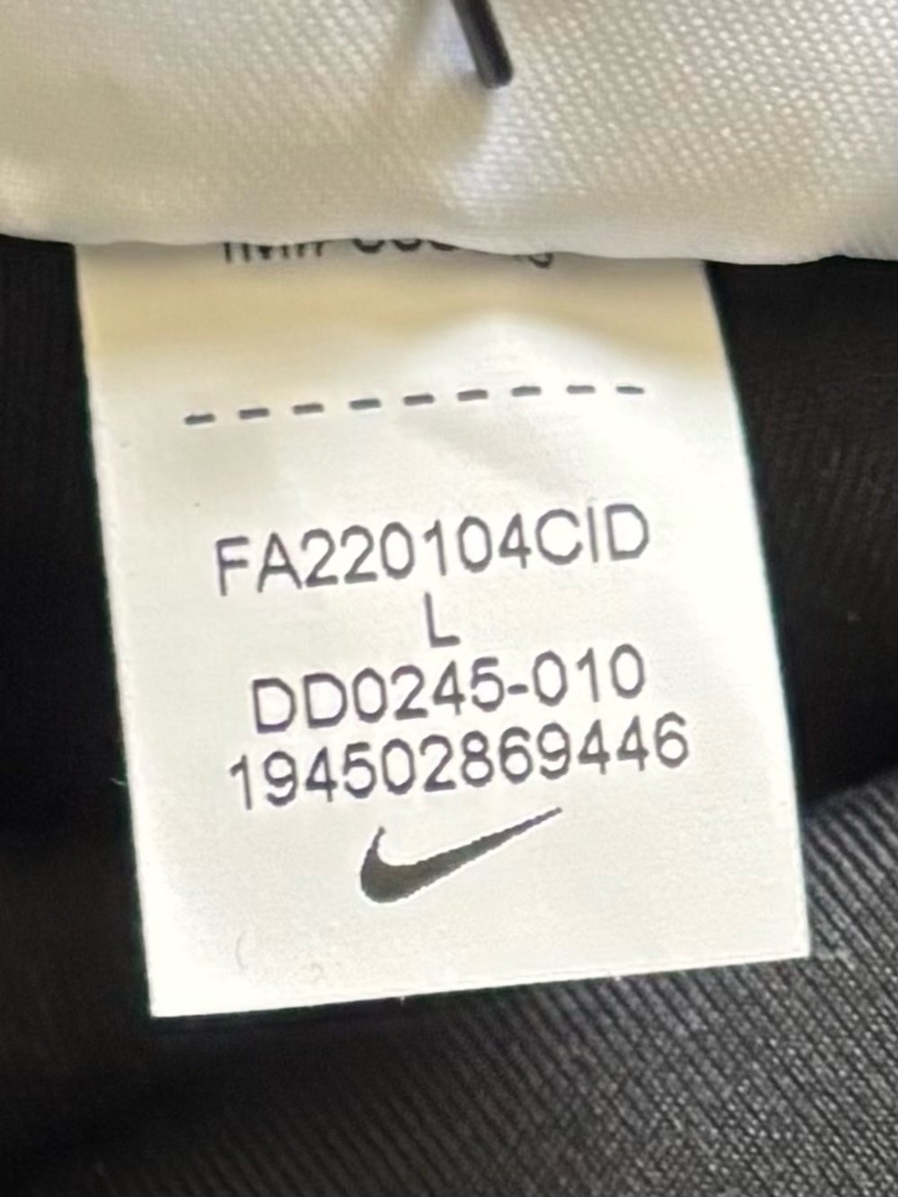 NWT Nike One Tight Fit Mid Rise Capri Length Leggings Sz L Large Athleisure - Picture 11 of 13